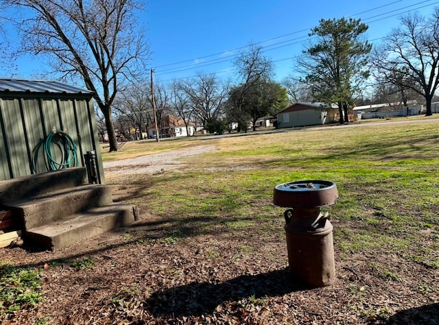 view of yard