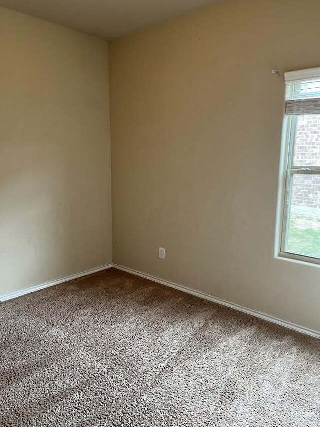 14125 Rabbit Brush Ln, Fort Worth, TX 76052 - spare room featuring carpet flooring and baseboards