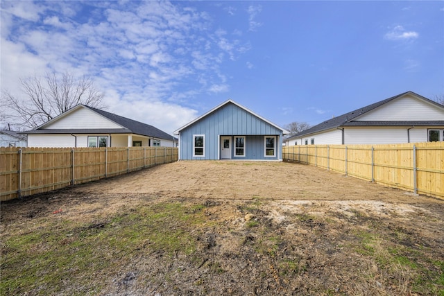 view of rear view of house