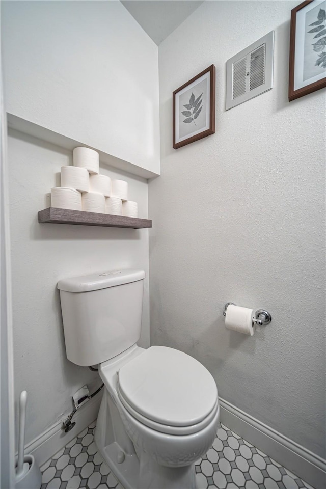 bathroom with toilet