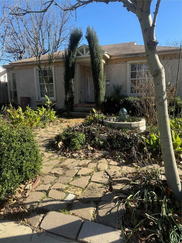 view of ranch-style house