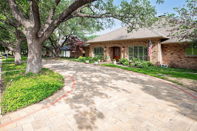 view of ranch-style house