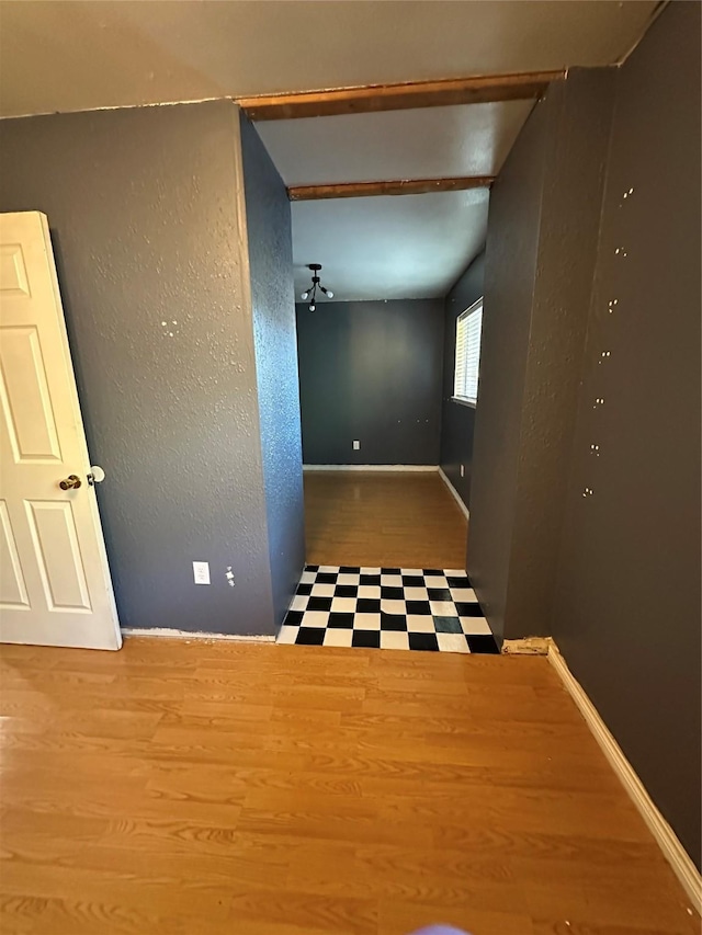 interior space featuring hardwood / wood-style floors