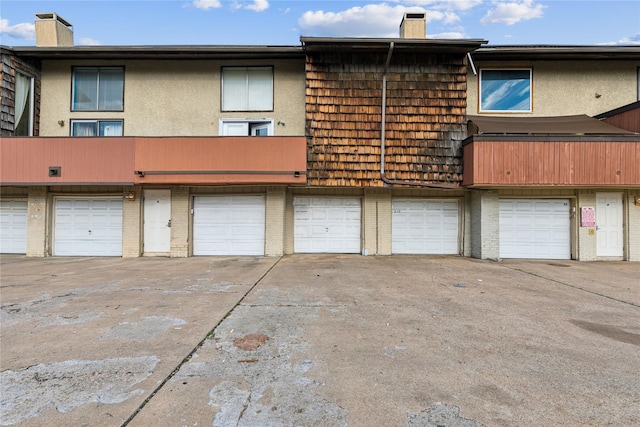 view of rear view of property