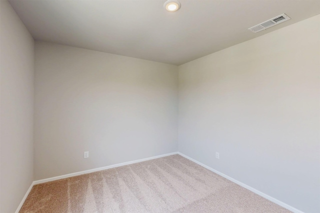714 Gentle Bird Dr, Lavon, TX 75166 - spare room featuring baseboards, carpet flooring, and visible vents
