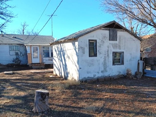 view of rear view of house