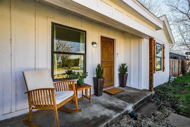 view of property entrance