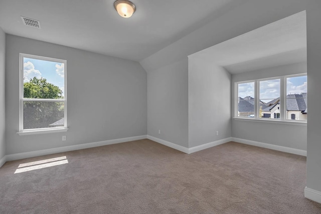 2301 Hawk Meadow Ct, Mansfield, TX 76063 - additional living space with carpet flooring and vaulted ceiling