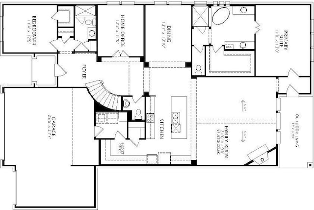 2301 Hawk Meadow Ct, Mansfield, TX 76063 - view of home floor plan