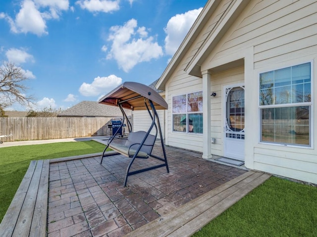 view of patio