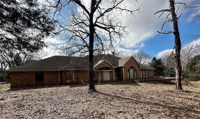 view of ranch-style home