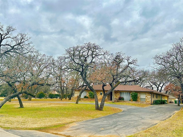 exterior space with driveway