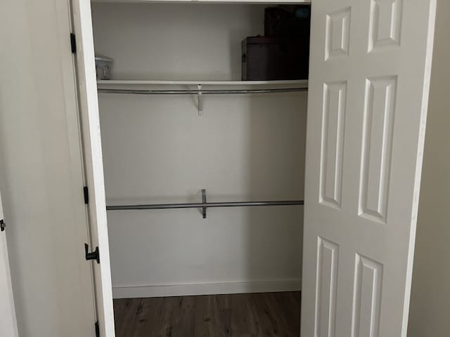 view of closet