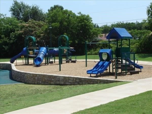 view of play area with a yard