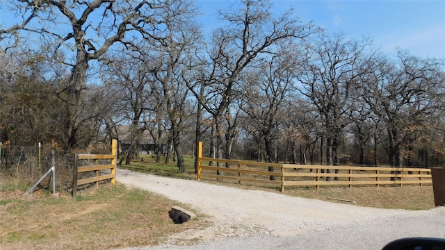 view of road