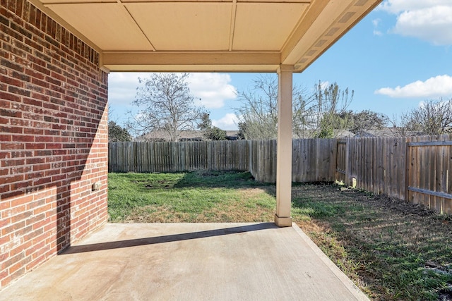 view of patio