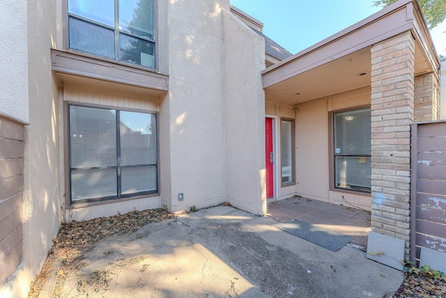 exterior space with a patio