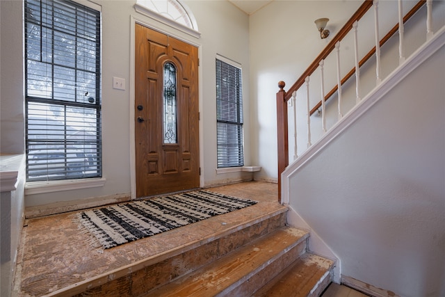 view of foyer