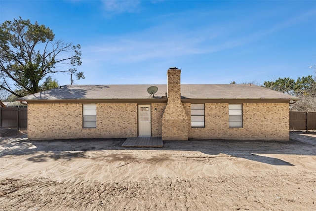 view of rear view of house