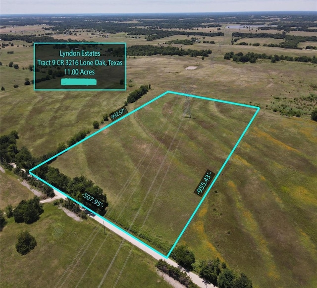 TRACT9 County Rd 3216, Lone Oak TX, 75453 land for sale