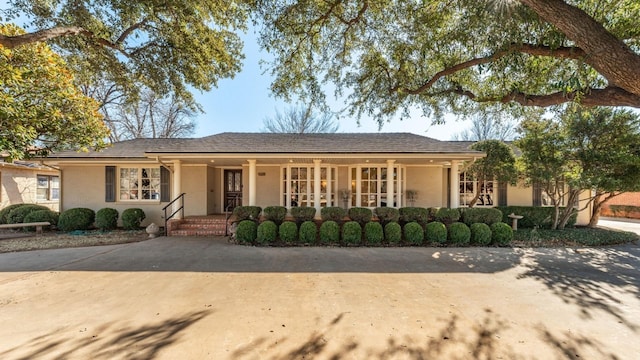 view of ranch-style house