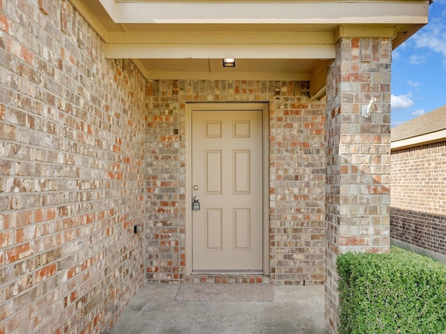 view of property entrance