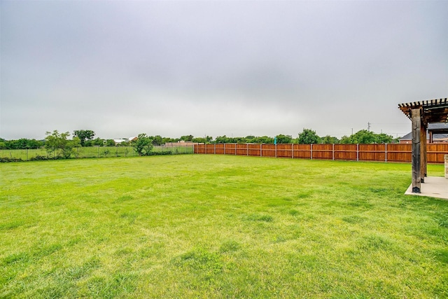 957 Prairie Timber Rd, Burleson, TX 76028 - view of yard featuring a fenced backyard