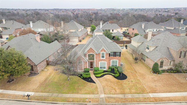 view of property featuring a front yard