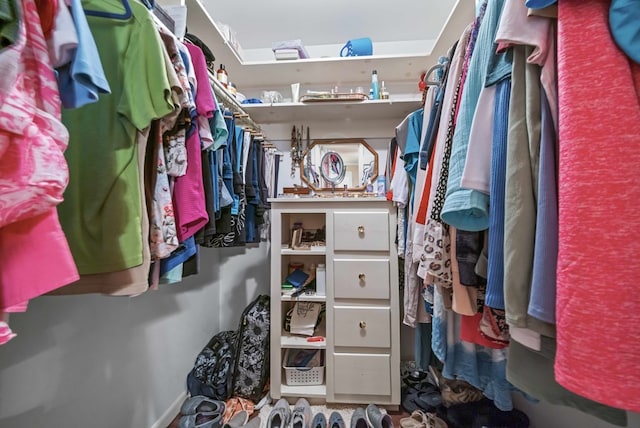 view of spacious closet