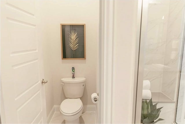 bathroom with toilet