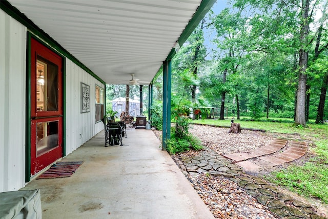 view of patio