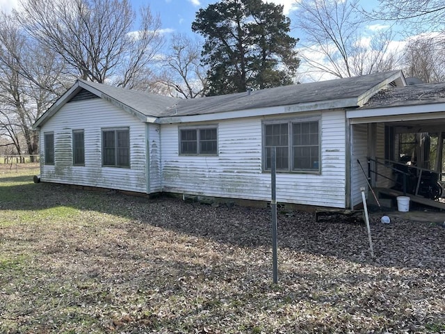 view of property exterior