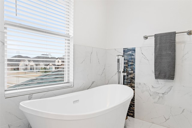 bathroom with a bathtub