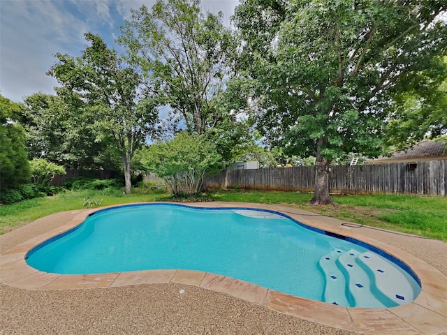 view of swimming pool