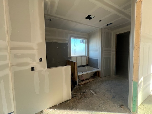 bathroom featuring a bathing tub