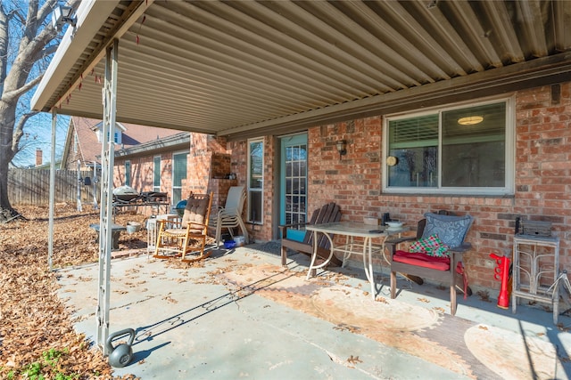 view of patio / terrace