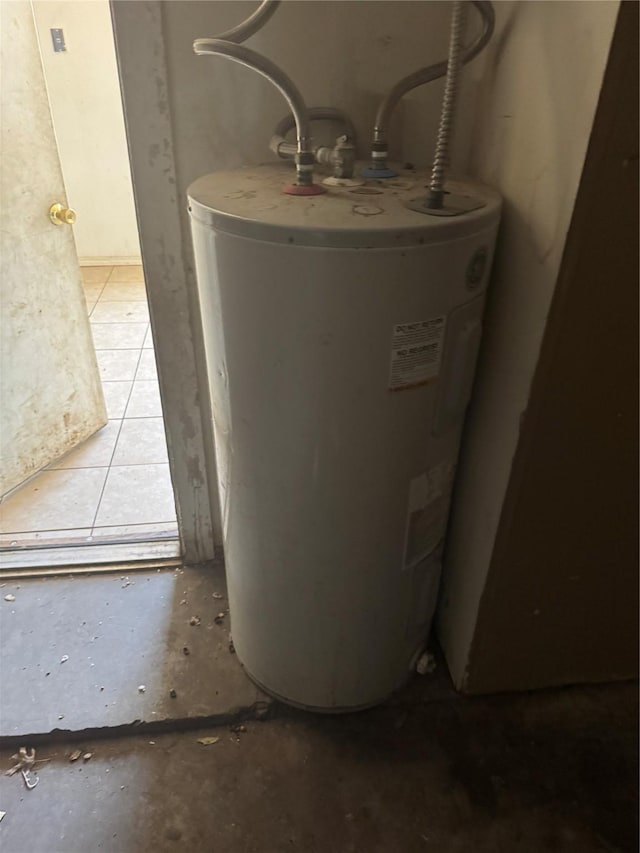 utilities featuring water heater