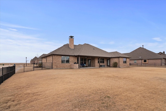 view of rear view of property