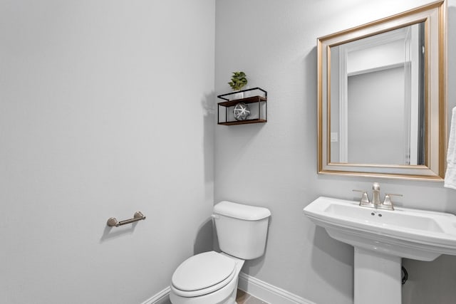 bathroom with toilet