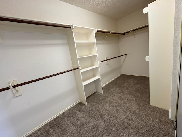 2414 W Stillwater Dr, Mesquite, TX 75181 - walk in closet featuring dark colored carpet