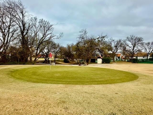 view of property's community with golf course view