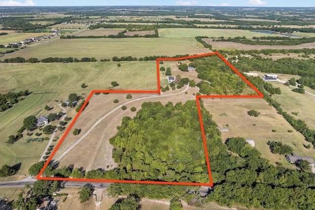 209 Mary Fitch Rd, Sherman, TX 75090 - overview of rural landscape