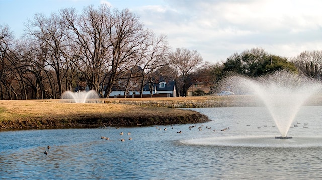 property view of water