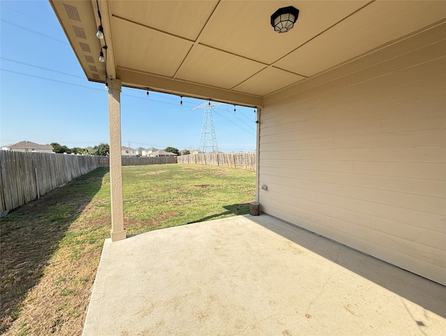 view of patio / terrace