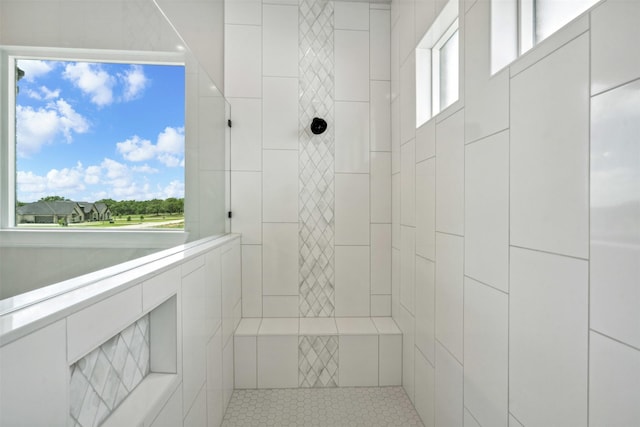 1027 Estancia Blvd, Weatherford, TX 76088 - laundry area featuring visible vents, hookup for an electric dryer, hookup for a washing machine, baseboards, and cabinet space