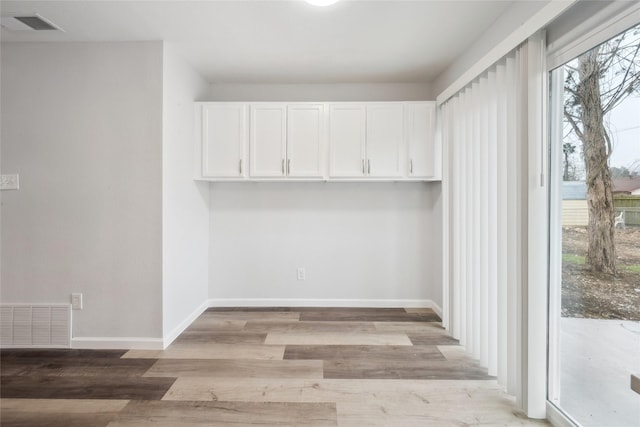 washroom featuring light wood-type flooring