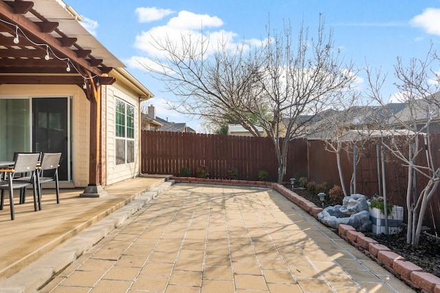 view of patio / terrace