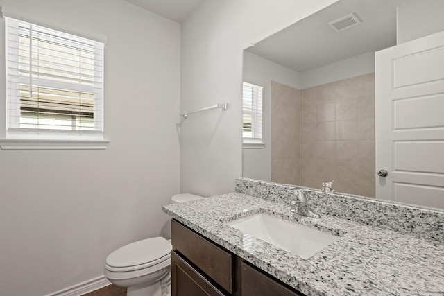 2413 Dahlia Dr, Fort Worth, TX 76123 - bathroom featuring vanity and toilet