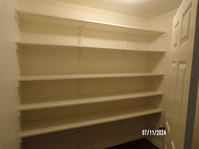 view of pantry