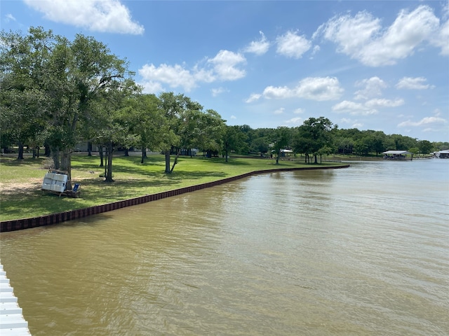 property view of water